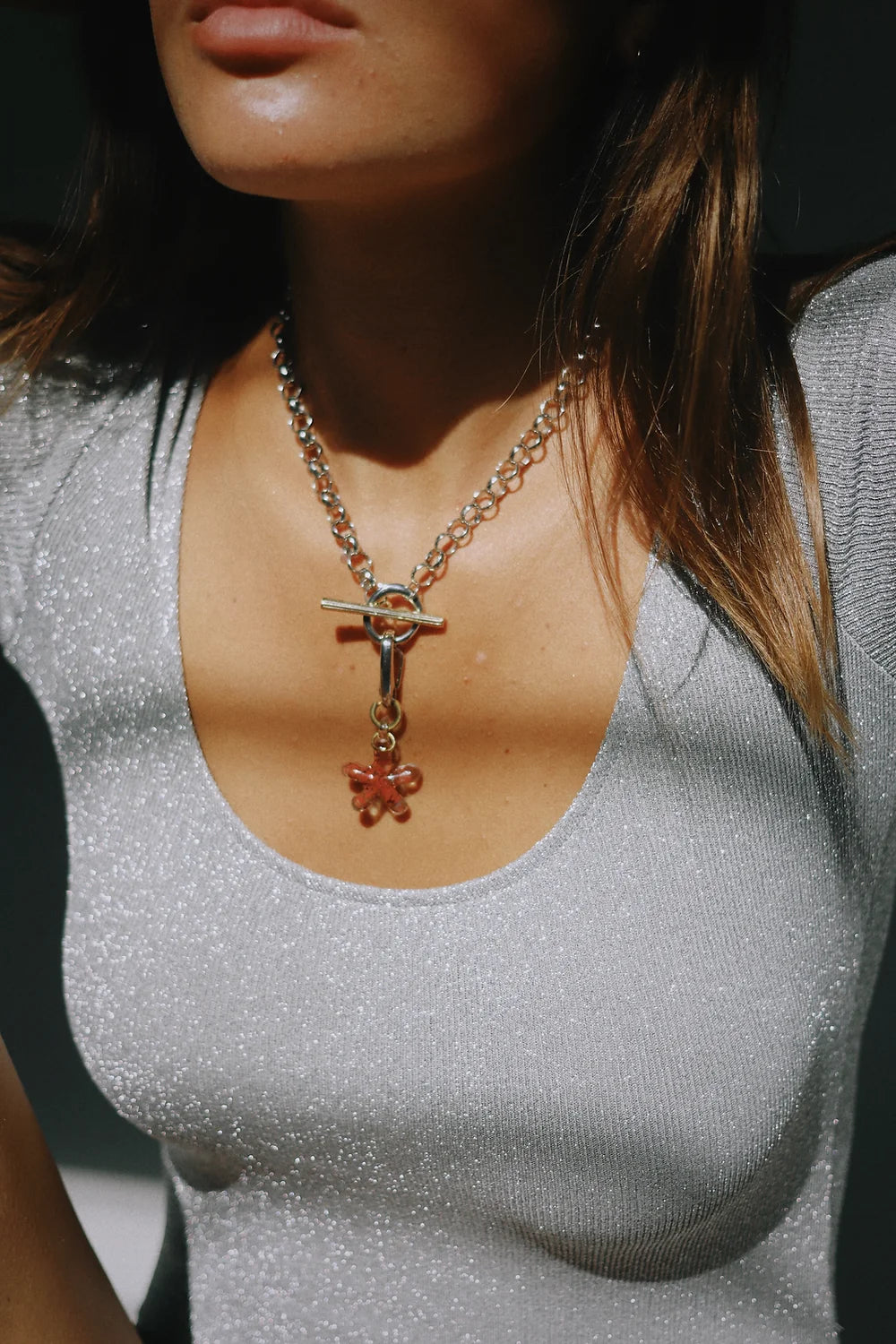 Sea Treasures Necklace - CORAL