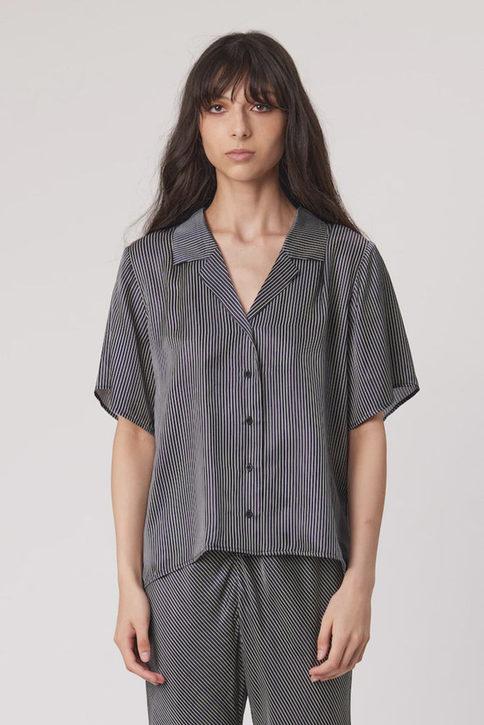 Brixton Shirt - Eclipse Stripe