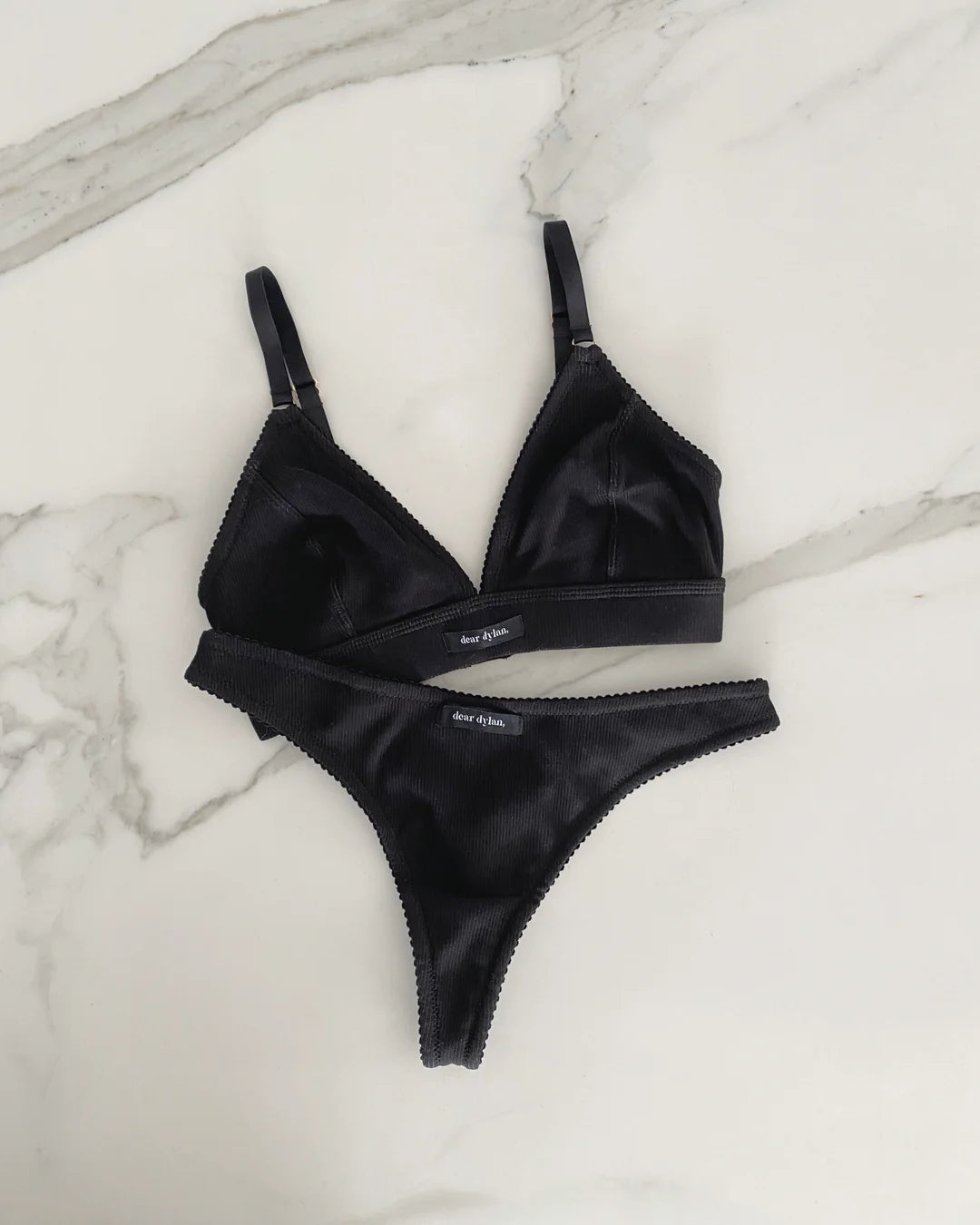 Organic Bralette - Noir