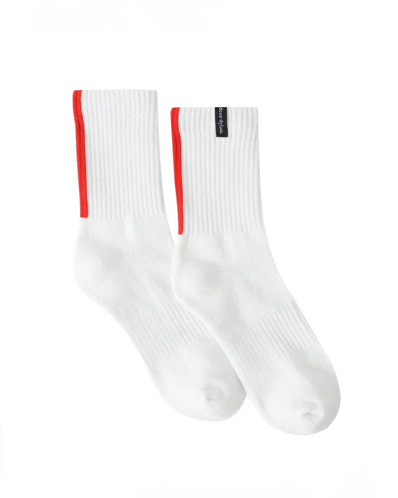 Athletic Crew Socks - Noir/Blanc - 2 Pack