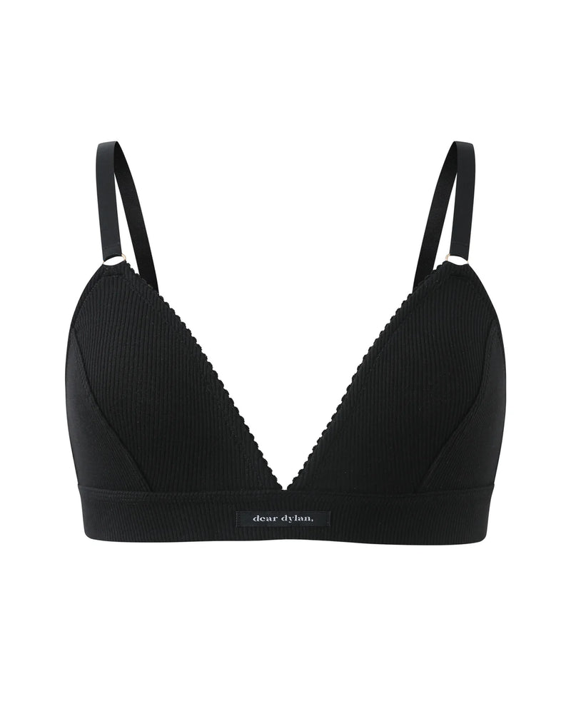 Organic Bralette - Noir