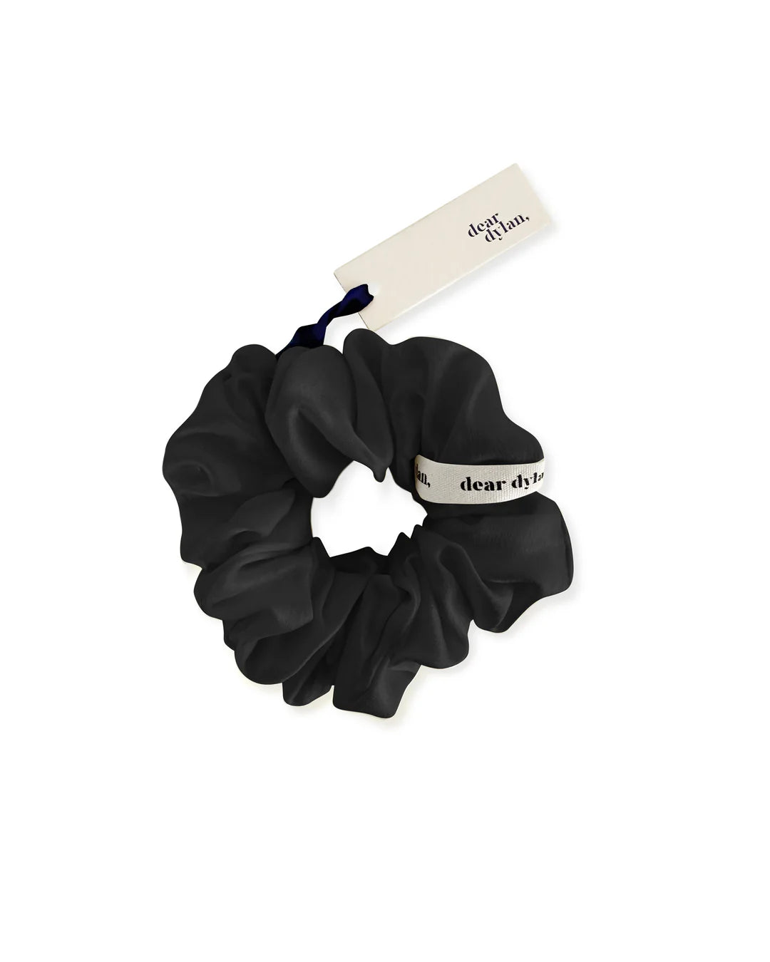 Silk Scrunchie - Noir