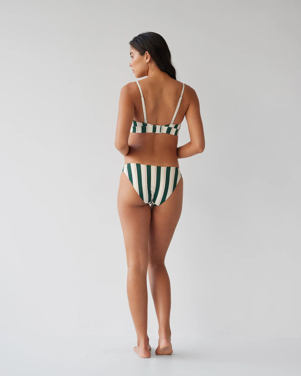 Swim Brief - Bistro Stripe