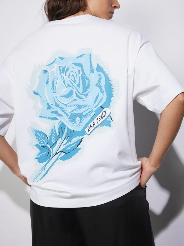 BLUE ROSE TEE