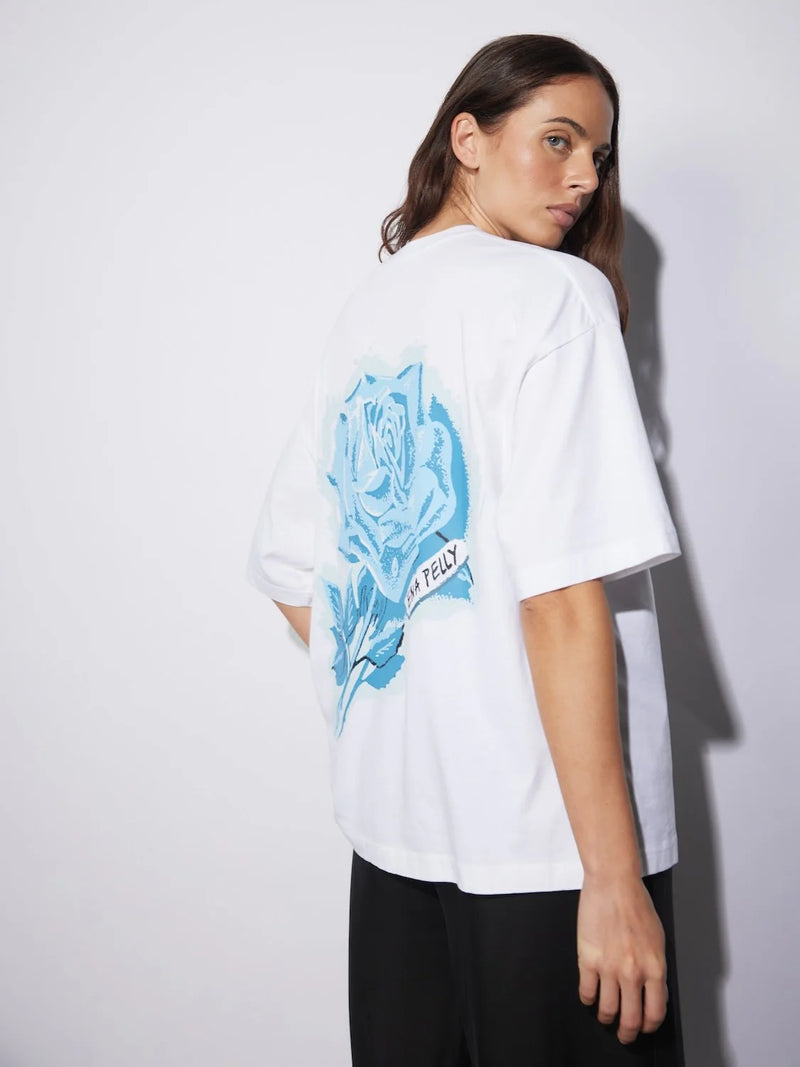 BLUE ROSE TEE