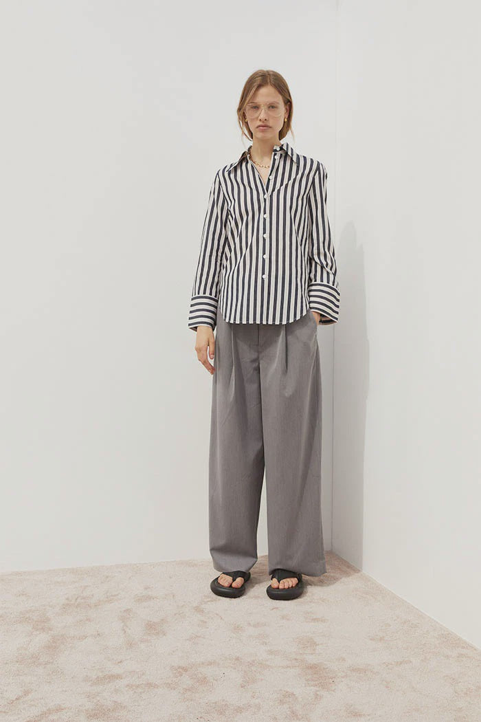 Fern Shirt - Black Stripe