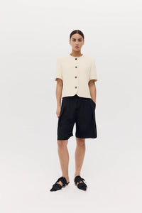 Short Sleeve Tilmens Jacket - Bone