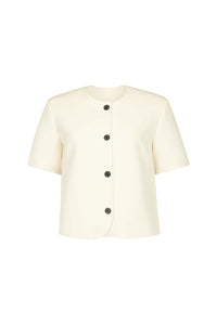 Short Sleeve Tilmens Jacket - Bone