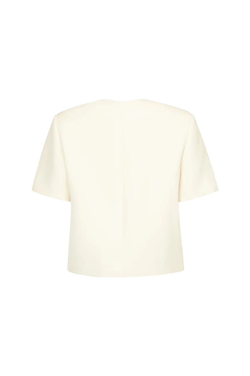 Short Sleeve Tilmens Jacket - Bone