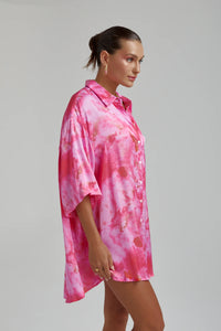 Big Shirt - Hibiscus