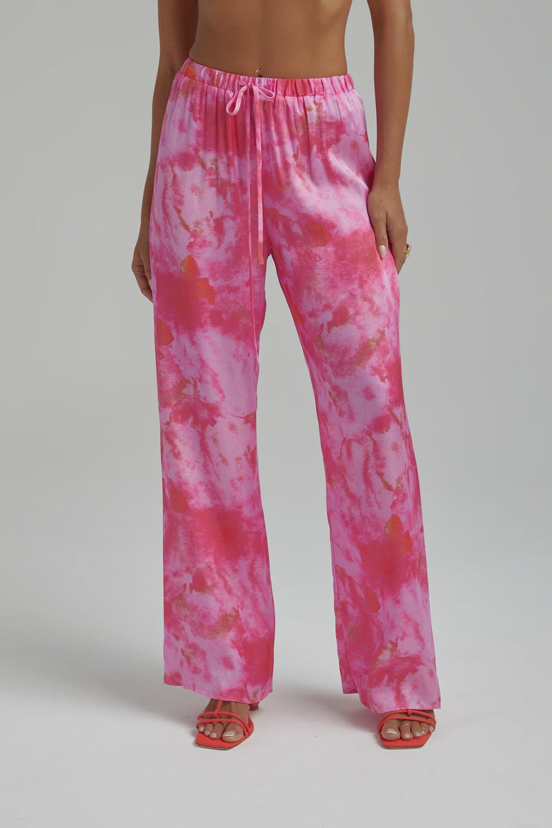 Relaxed Pant - Hibiscus