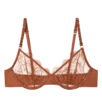 Romeo Elegant Wired Bra - Brown