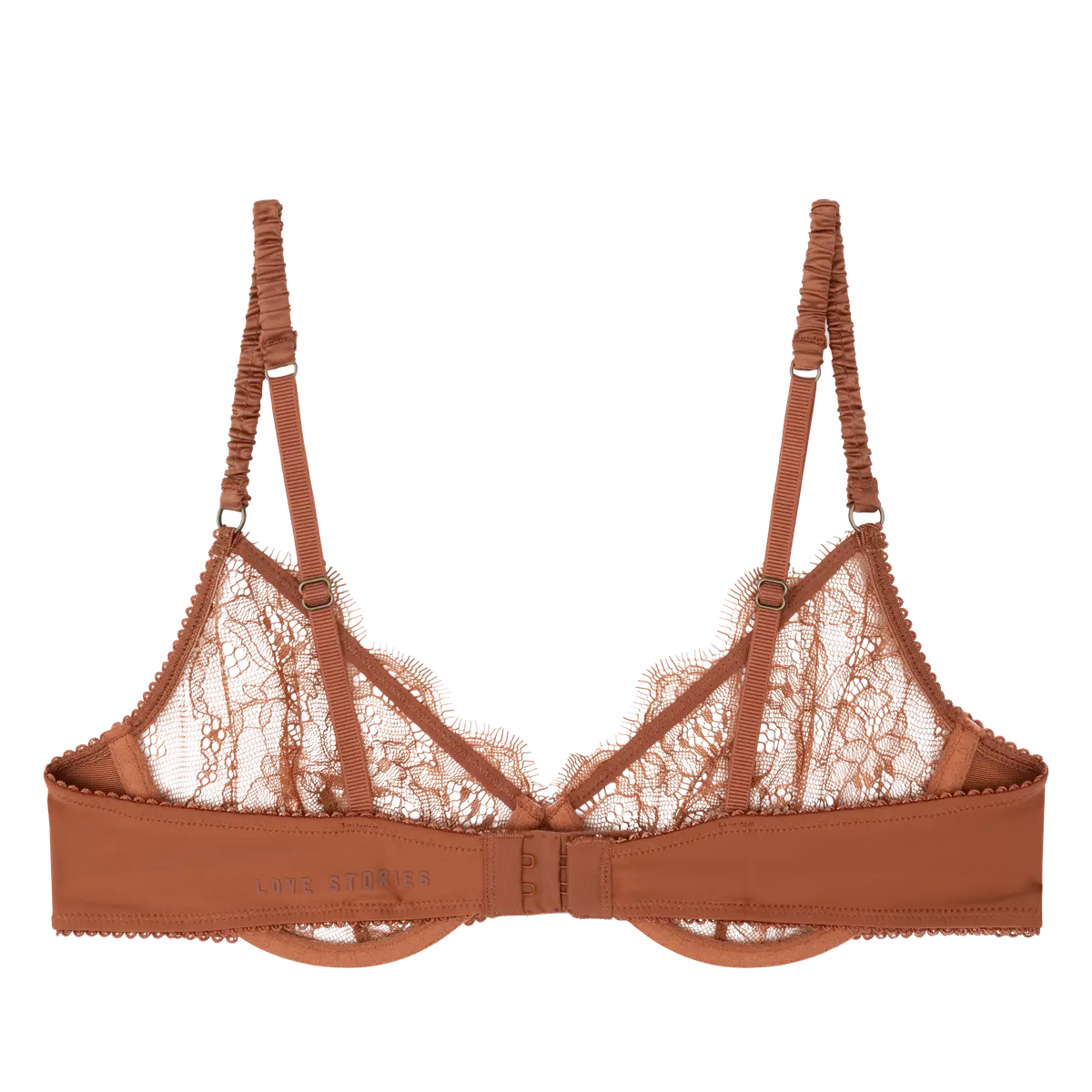 Romeo Elegant Wired Bra - Brown