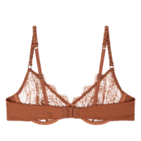 Romeo Elegant Wired Bra - Brown