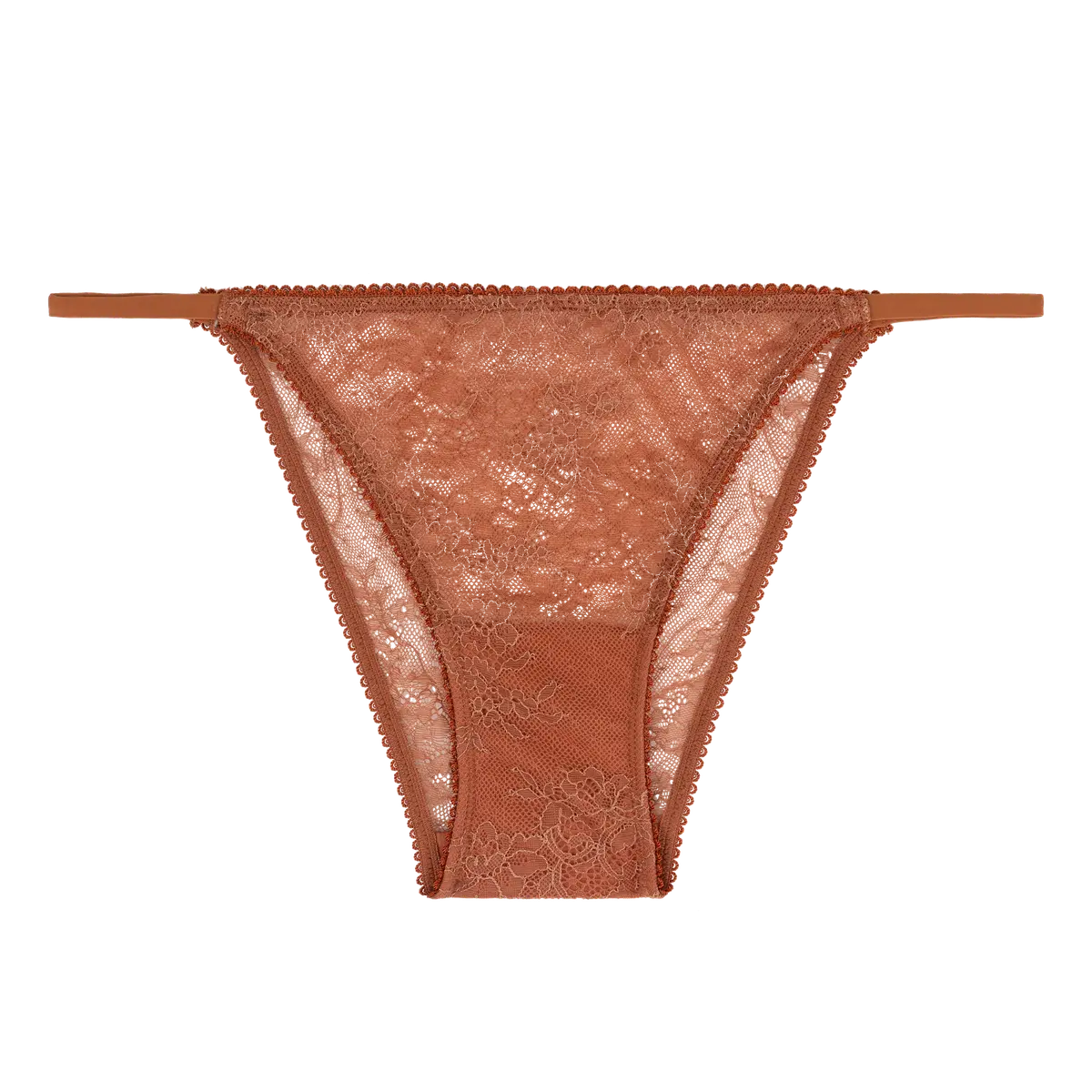 Clio Tanga-Style Briefs - Brown