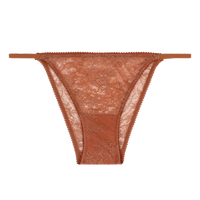 Clio Tanga-Style Briefs - Brown