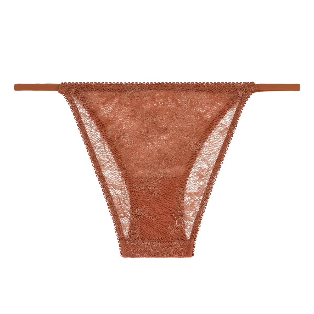 Clio Tanga-Style Briefs - Brown