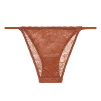 Clio Tanga-Style Briefs - Brown