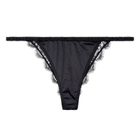 Charlotte Tanga-Style Briefs - Black