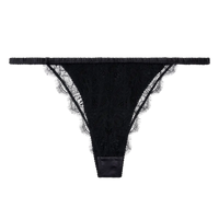 Charlotte Tanga-Style Briefs - Black