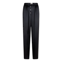 Theodore Silky Pyjama Pants - Black