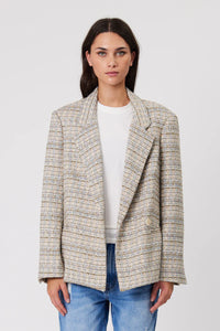 MALI BLAZER - OAT TWEED