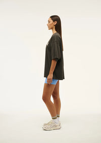 Physical Oversized Tee - Washed Black