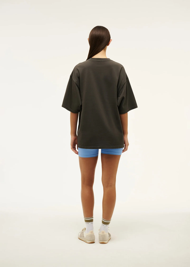 Physical Oversized Tee - Washed Black