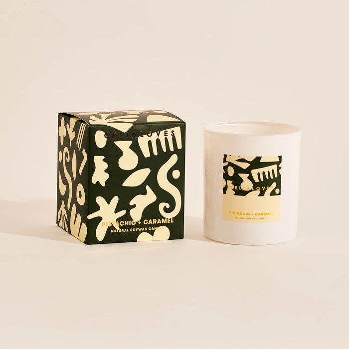 Pistachio & Caramel Candle