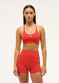 Restore Seamless 2.5 Bike Short - Poppy Red Pinm