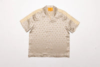 Jaquard Satin Resort Shirt - Sand