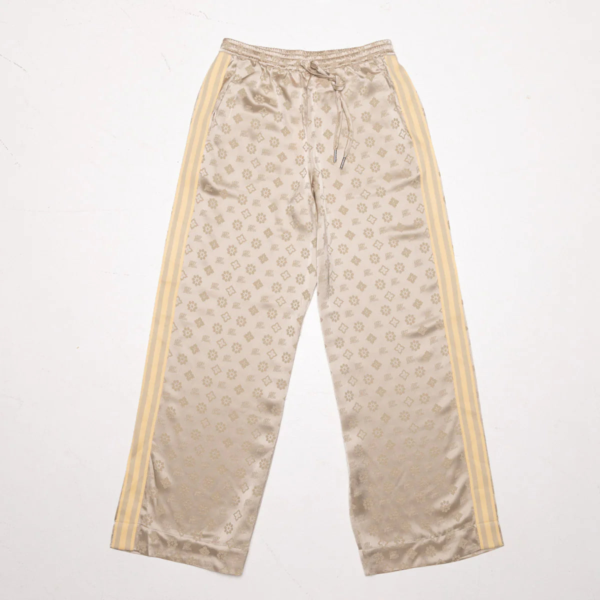 Jaquard Satin Vaycay Pant - Sand