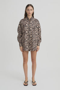 RACHEL SHIRT LEOPARD