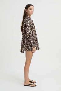 RACHEL SHIRT LEOPARD