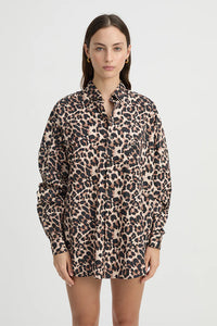 RACHEL SHIRT LEOPARD