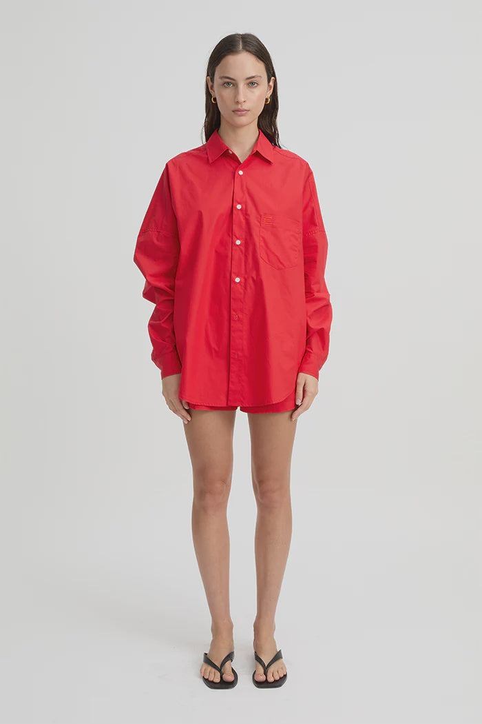 RACHEL SHIRT RED