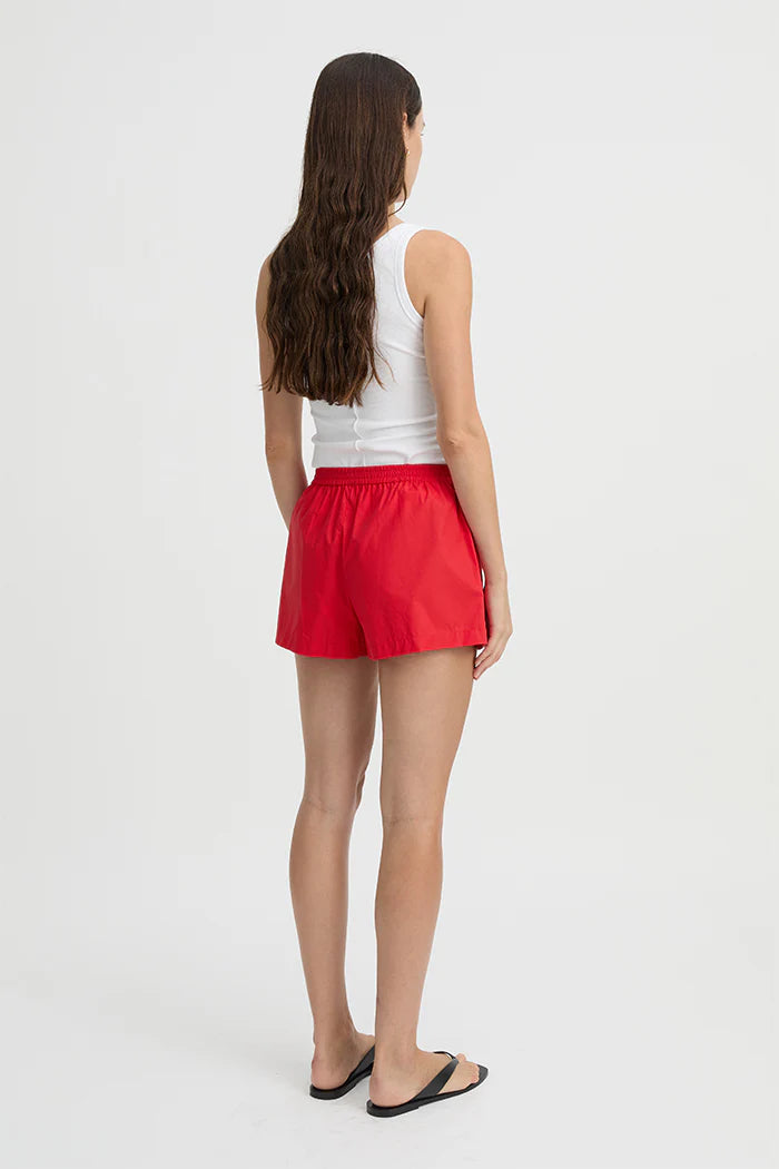 RACHEL SHORTS RED