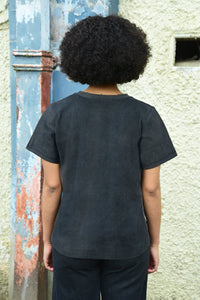 WILD ROSE T-Shirt - VINTAGE BLACK